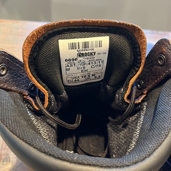 Rocky Ironclad Steel Toe Workboots - Picture 2 of 9